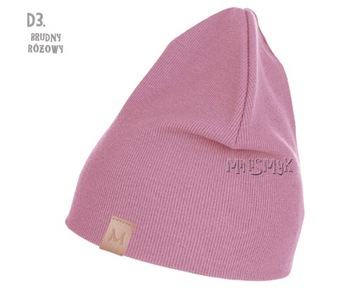 ДВУХСЛОЙНАЯ ШАПКА ОСЕНЬ ВЕСНА В ПОЛОСКУ размер 54-56