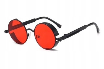 gotyckie okulary przeciwsłoneczne Steampun v4