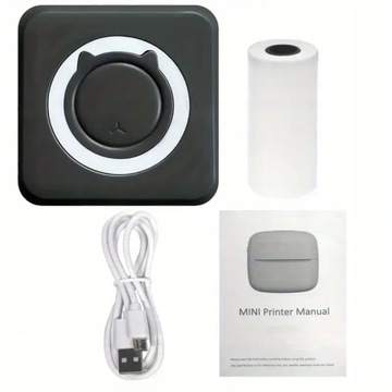Портативный мини-термопринтер для детей C15 Bluetooth Drukuś