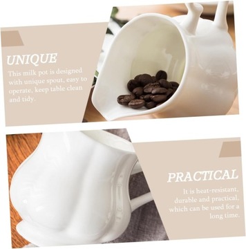 Керамический кувшин для молока для вспенивания кофе Керамическая наливка Ś
