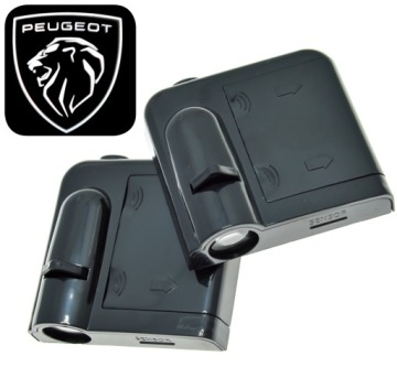 PEUGEOT! Led Logo Projektor Lampka Bezprzewodowy!