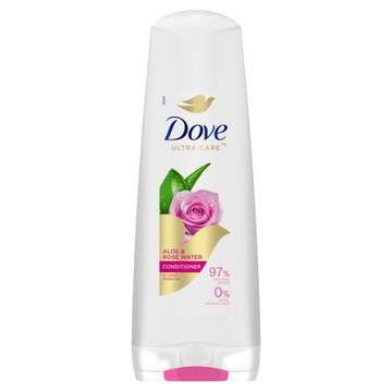 DOVE ULTRA CARE Odświeżająca Odżywka do każdego typu włosów Aloe & Rose Wat