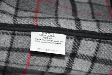 MONTGOMERY DUFFLE COAT BUDRYSÓWKA WEŁNIANY PŁASZCZ MĘSKI WOOL 40/L