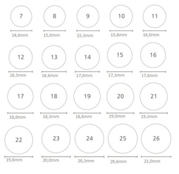 Деликатное кольцо 0,04CT Diamond