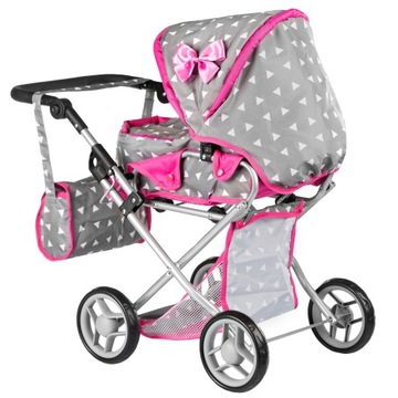 КОЛЯСКА ДЛЯ КУКУК DEEP KINDERPLAY GONDOLA + КРОВАТЬ ДЛЯ КУКЛЫ