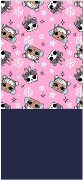 ДЕТСКИЙ ШАРФ БАНДАНА ШАРФ БАЛАКЛАВА ДЕТСКИЙ ДЕТСКИЙ РОЗОВЫЙ СЮРПРИЗ