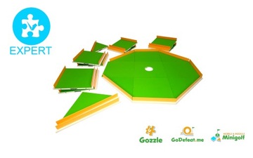 Модульное поле для мини-гольфа GOZZLE 4.0. Эксперт