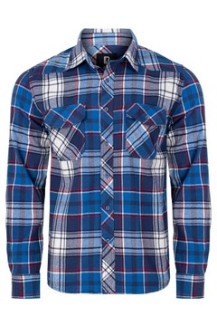 Koszula Brandit Checkshirt navy M