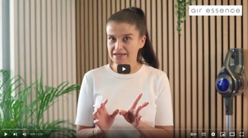 Циклонный беспроводной пылесос с вертикальным мешком Air Essence Bise Max