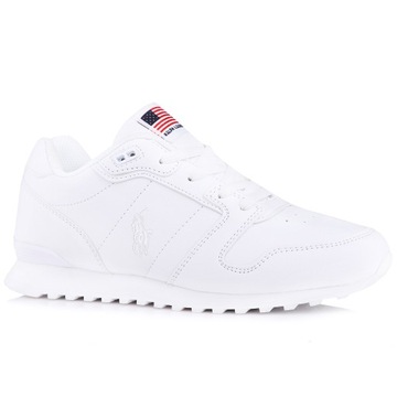 Buty Polo Ralph Lauren WHITE ORYION RFS11401