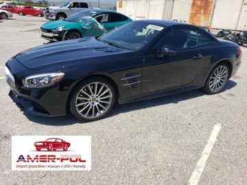 Mercedes SL R231 2018 Mercedes-Benz SL 2018 r., 4,7 L 550 SL ROADSTER 4.7 Benzyna 449KM