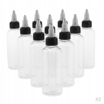 Pusta butelka do wyciskania 20 x 100 ml z