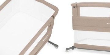 Kinderkraft Neste Grow łóżeczko dostawne 2 poziomy