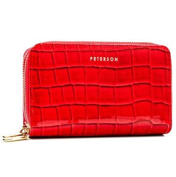 PETERSON portfel damski portmonetka w pudełku na prezent ochrona kart RFID