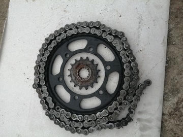 Yamaha R1 RN09 02-03 zestaw napedowy DiD AFAM