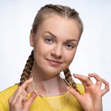 ЗАЩИТНЫЙ ВИЗОР, МИНИ-МАСКА ДЛЯ РОТА И НОСА