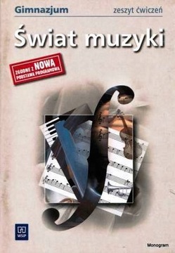 Muzyka WSiP Świat muzki Zeszyt ćwiczeń gimn Panek