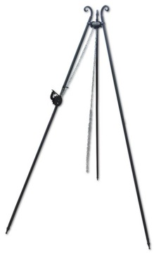 ШТАТИВ XL + РУЧКА + КОВАННЫЙ ГРИЛЬ XL INOX - ГРИЛЬ S216