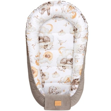 ZESTAW NIEMOWLĘCY 5 ELEMENTOWY KOKON COMFORT VELVET JUKKI