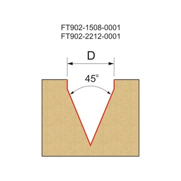 GLOBUS FREZ TRZPIENIOWY FAZUJĄCY CNC PREMIUM 60° d=8 D=12,7 FT902-1208-0001