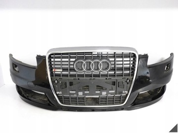 AUDI A6 4F0 C6 S-LINE 04-08 (PRZED LIFTEM) ZDERZAK +GRILL PRZÓD SPRYSK/4PDC