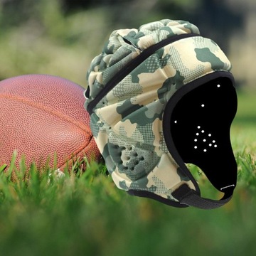Dziecięcy kask do rugby Kask piłkarski do cza
