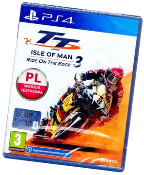 TT Isle Of Man Ride On The Edge 3 WYŚCIGI MOTORY PS4 PS5 Nowa PO POLSKU