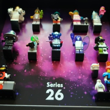 РАМКА ДЛЯ МИНИФИГУР LEGO 71046 СЕРИЯ 26 27СМ