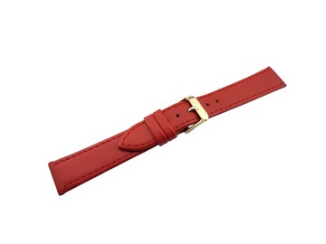 ELEGANCKI PASEK DO ZEGARKA JORDAN KERR CZERWONY 8MM