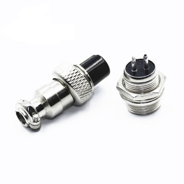 Złącze przemysłowe 12 mm 2 pin GX12