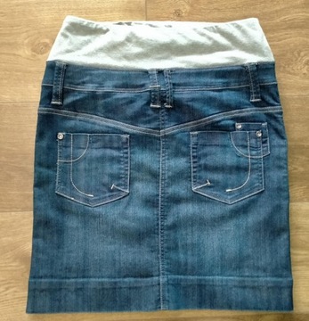 H&M MAMA C&A - Ciążowa spódnica jeans S/36
