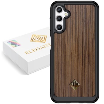 Pouzdro Pro Samsung A14 5G Kryt Luxusní Přírodní Dřevo Originální