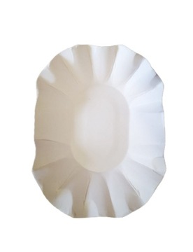 Tacka papierowa biała muszelka 13/17 cm 250 szt.