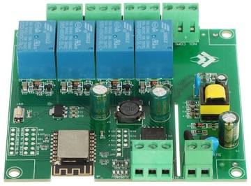 Модуль управления 4 реле Wi-Fi 4x НО/НЗ