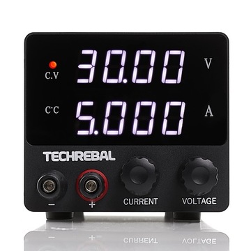 ЛАБОРАТОРНЫЙ ИСТОЧНИК ПИТАНИЯ TECHREBAL SPS-F305 30В 5А РЕГУЛИРУЕМАЯ ТОЧНОСТЬ