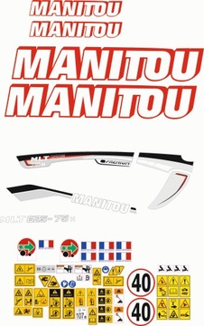 NAKLEJKI NAKLEJKA MANITOU MLT 625-75H
