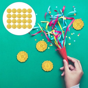 Настоящие пиратские монеты, игрушки, веселая игра