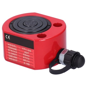 Тонкий гидравлический цилиндр 30T с отдельным