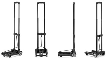 Складная тележка для покупок HIGHER 40 кг, легкая и удобная.