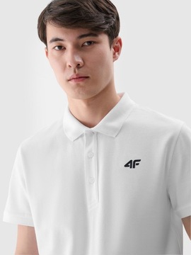 KOSZULKA POLO 4F MĘSKA T-SHIRT SPORTOWY BASIC M TPTSM366 SS25