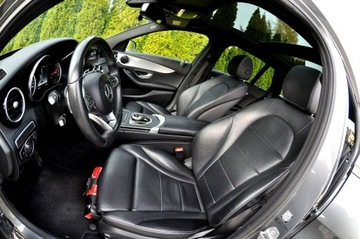 Mercedes Klasa C W205 Kombi Facelifting 1.6 180 156KM 2018 Mercedes C 180 AMG Line Full Led Panorama Dach, zdjęcie 5