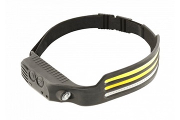 Latarka czołowa COB SMD USB 10 funkcji 600 lm 3,7V 1200 mAh Li-Ion HOGERT