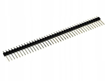 PINY 40 pin 2,54mm złocone