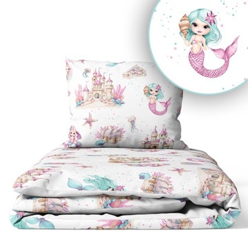 POŚCIEL DLA DZIECI 120x160 50x70 WZORY 2-elementy