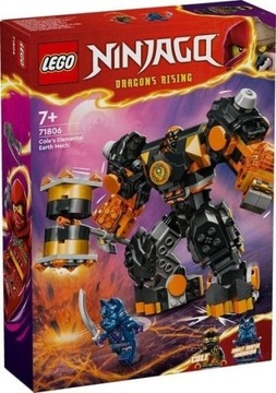 LEGO Lego NINJAGO 71806 Механизм элементаля земли Коула