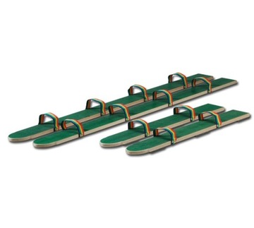 pedalo narty letnie 80 cm dla dwóch osób