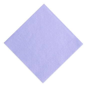 Serwetki papierowe grube liliowe 33x33cm Urodziny Grill Impreza Dziecka