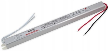 УЗКИЙ МЕБЕЛЬНЫЙ БЛОК ПИТАНИЯ 12В постоянного тока 60ВТ 5А УЛЬТРАТОНКИЙ ДЛЯ СВЕТОДИОДНЫХ ЛЕНТ IP20