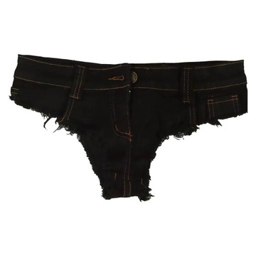 Fashion Sexy Holiday Beach Shorts Denim Thongs For