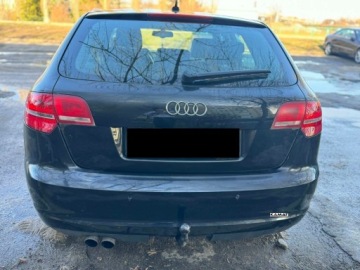 Audi A3 8P Hatchback 3d 2.0 TDI PD 140KM 2008 Audi A3 Sportback Audi A3 Sportback 2,0 Diesel Bogate Wyposazenie Hak Zami, zdjęcie 5